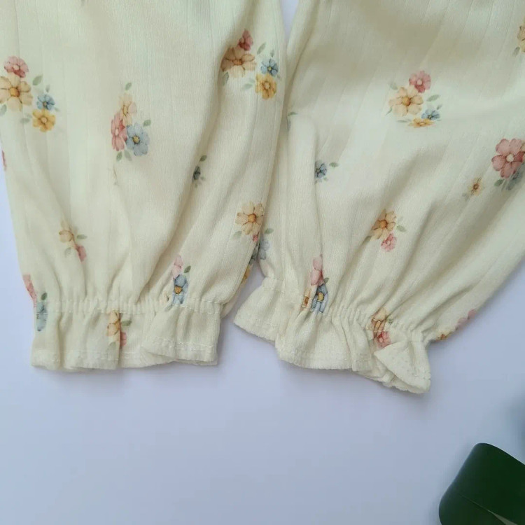 ست بادی و شلوار گلدار